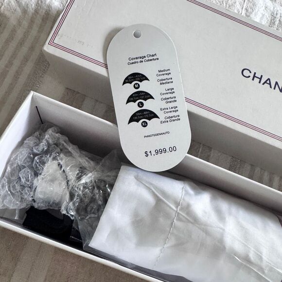 Chanel Airlines Umbrella Retractable NIB - Picture 6 of 11